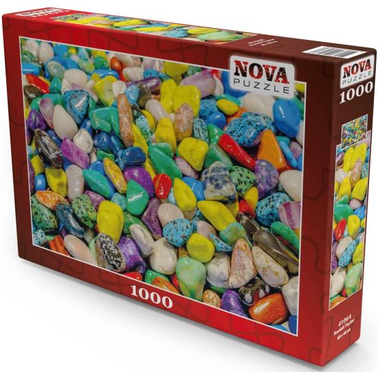 Puzzle Nova Pierres Colorées 1000 Pièces