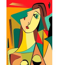 Puzzle portrait cubiste Nova 1000 pièces