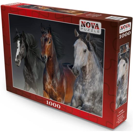 Puzzle Nova Trois Coeurs Nobles 1000 Pièces