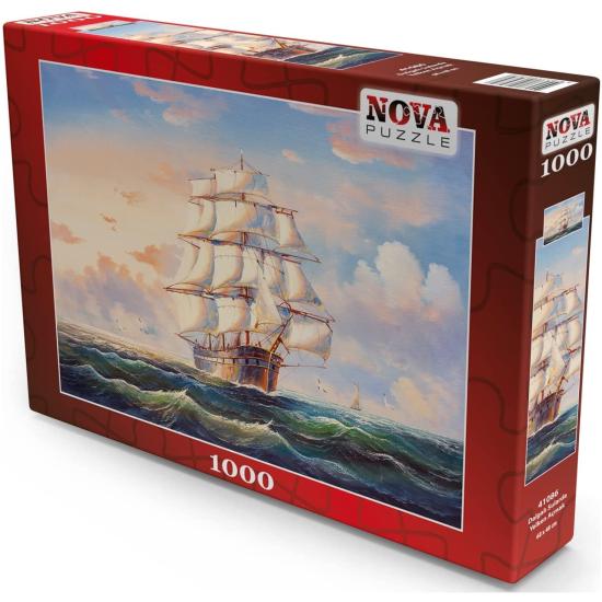 Puzzle Nova Voile en eaux troubles 1000 pièces Puzzle Nova Voile en eaux troubles 1000 pièces