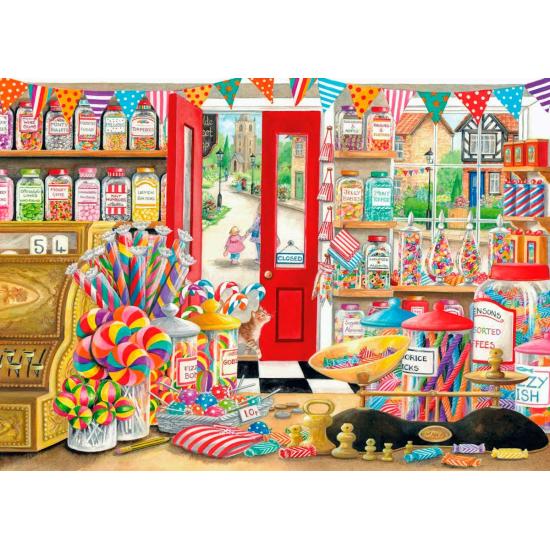 Otter House Old Candy Store Puzzle 1000 pièces