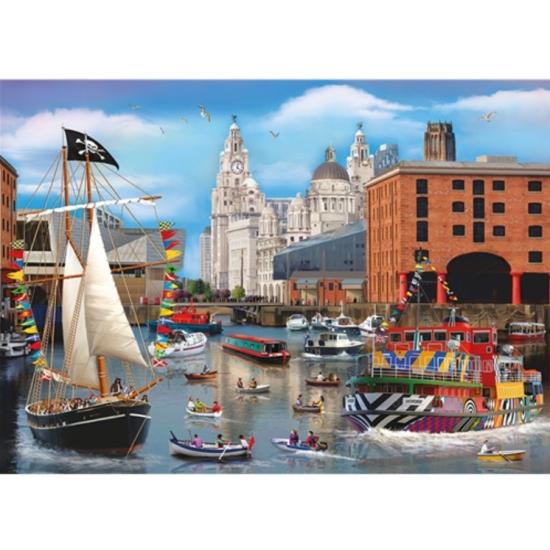 Otter House Le Dock Puzzle 1000 pièces