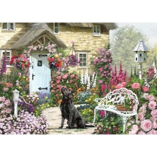 Otter House Garden Cottage Garden Puzzle 1000 pièces