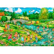 Otter House Puzzle 1000 pièces The Great Country Outing