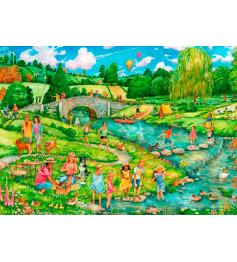 Otter House Puzzle 1000 pièces The Great Country Outing