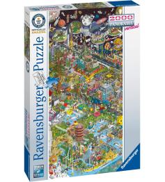 Puzzle Panorama Ravensburger Guinness Worls Records de 2000 pièc