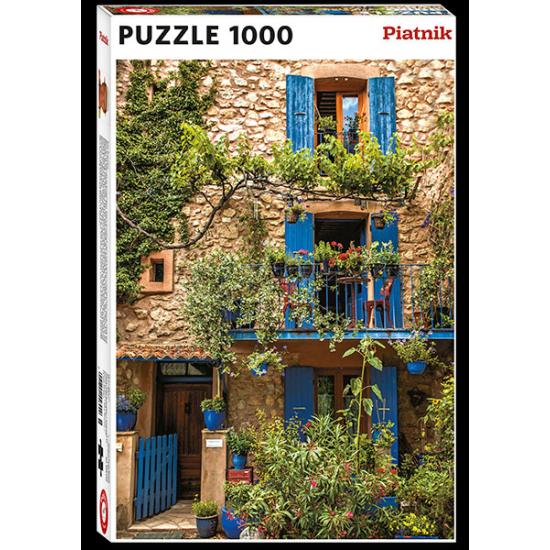 Piatnik Puzzle Balcons bleus 1000 pièces