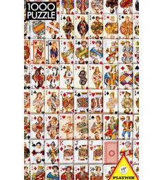 Piatnik Puzzle Jeu de Cartes 1000 Pièces