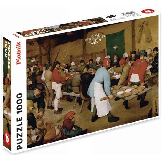 Piatnik Puzzle Mariage Paysan 1000 Pièces