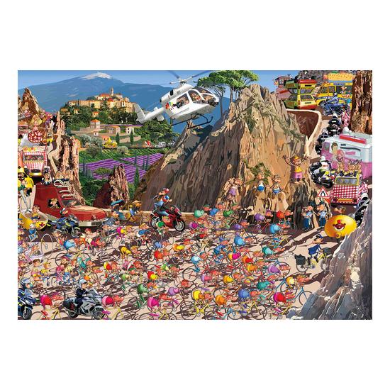 Puzzle de 1000 pièces de la course cycliste Piatnik Puzzle de 1000 pièces de la course cycliste Piatnik