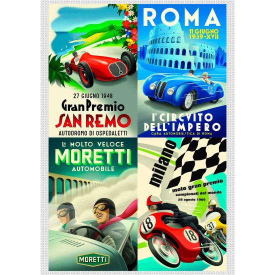 Puzzle Piatnik Races Anciennes 1000 pièces