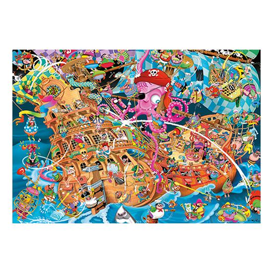 Piatnik Crisp le pirate rose Puzzle 1000 pièces