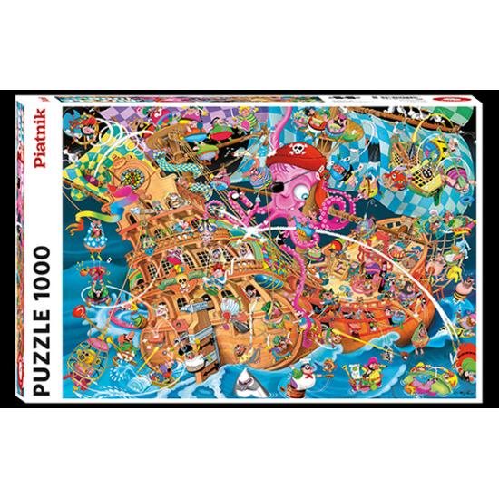 Piatnik Crisp le pirate rose Puzzle 1000 pièces