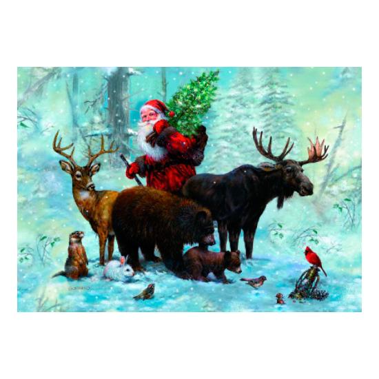 Piatnik Puzzle L'équipe du Père Noël 1000 pièces