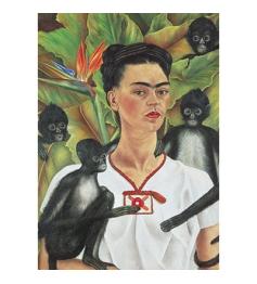 Piatnik Frida Kahlo Autoportrait avec des singes Puzzle 1000 piè