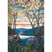 Piatnik Magnolias et Tiffany Iris Puzzle 1000 pièces