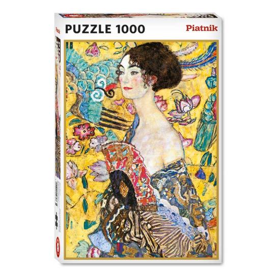 Puzzle Piatnik Femme à l'éventail 1000 pièces
