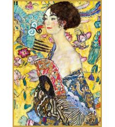 Puzzle Piatnik Femme à l'éventail 1000 pièces