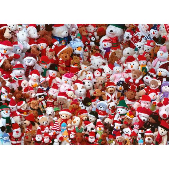 Puzzle Piatnik Nounours de Noël 1000 pièces
