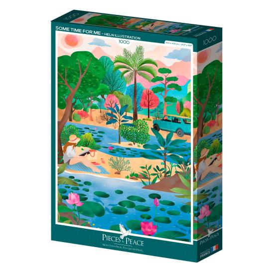 Puzzle Pieces and Peace Un peu de Temps pour moi 1000 pcs Puzzle Pieces and Peace Un peu de Temps pour moi 1000 pcs
