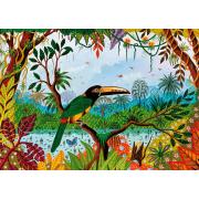 Puzzle Pieces and Peace Aracari de Collier de 1500 Pzs