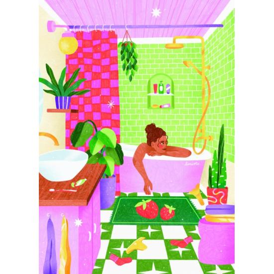 Puzzle Pieces and Peace Salle de Bain de 500 Pzs Puzzle Pieces and Peace Salle de Bain de 500 Pzs