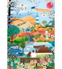 Puzzle Pieces and Peace Bienvenue au printemps 1000 pcs