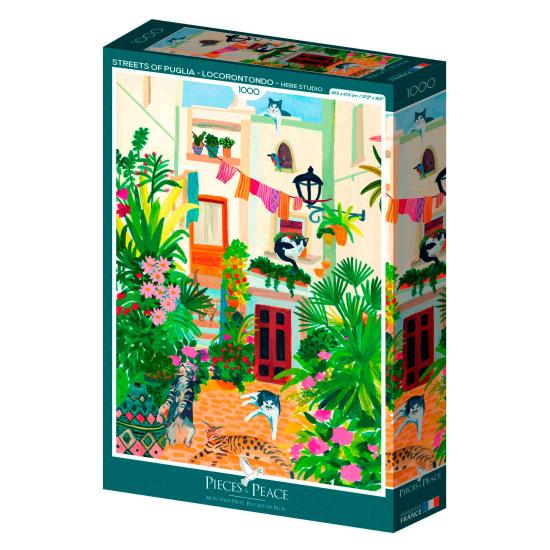 Puzzle Pieces and Peace Rues des Pouilles - Locorotondo 1000 P