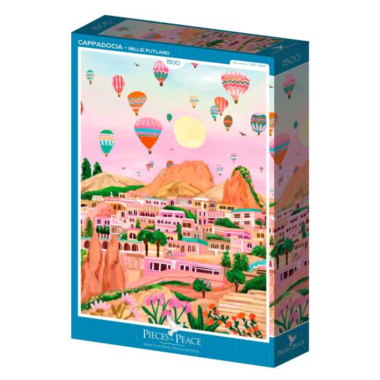 Puzzle Pièces et Paix Cappadoce 1500 Pièces