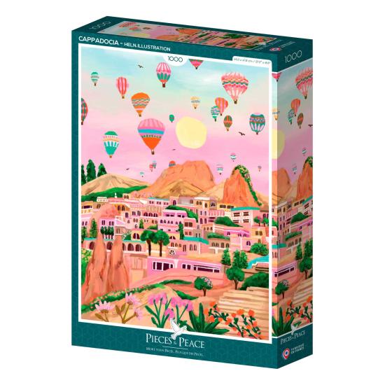 Puzzle Pieces and Peace Cappadoce 1000 pcs Puzzle Pieces and Peace Cappadoce 1000 pcs