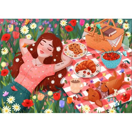 Puzzle Pieces and Peace Carpe Diem 500 pièces