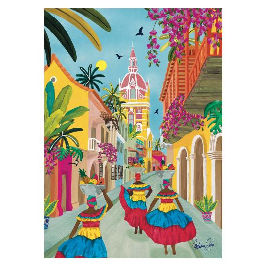 Pièces de puzzle et paix Cartagena 1000 pièces Pièces de puzzle et paix Cartagena 1000 pièces