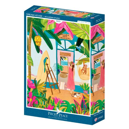 Puzzle Pieces and Peace Maison de Rêve 500 Pzs Puzzle Pieces and Peace Maison de Rêve 500 Pzs