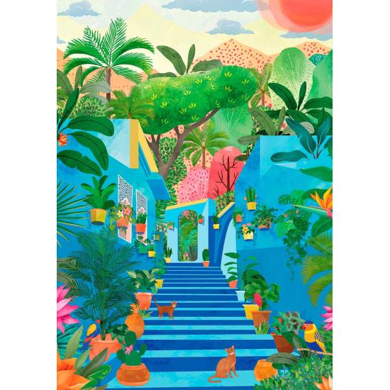 Puzzle Pieces and Peace Ciel Bleu 1000 pièces Puzzle Pieces and Peace Ciel Bleu 1000 pièces