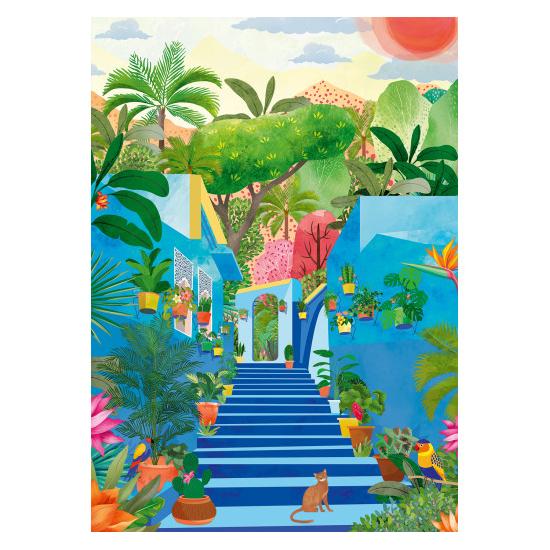 Puzzle Pièces et Paix Ciel Bleu 2000 Pièces