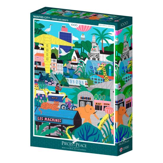 Puzzle Pieces and Peace Nantes 1000 pcs