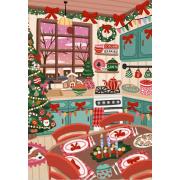 Puzzle Pieces and Peace Cuisine De Noël 1000 Pcs