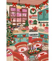 Puzzle Pieces and Peace Cuisine De Noël 1000 Pcs
