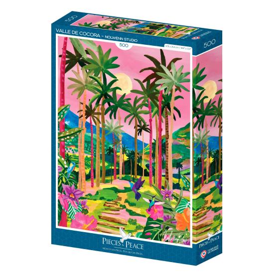 Puzzle Pieces and Peace Cocora Valley 500 Pzs Puzzle Pieces and Peace Cocora Valley 500 Pzs