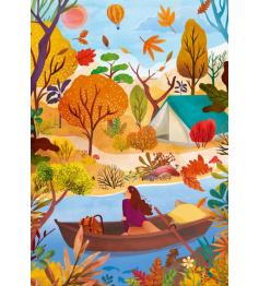 Puzzle Pieces and Peace Couleurs d'automne 1000 pcs