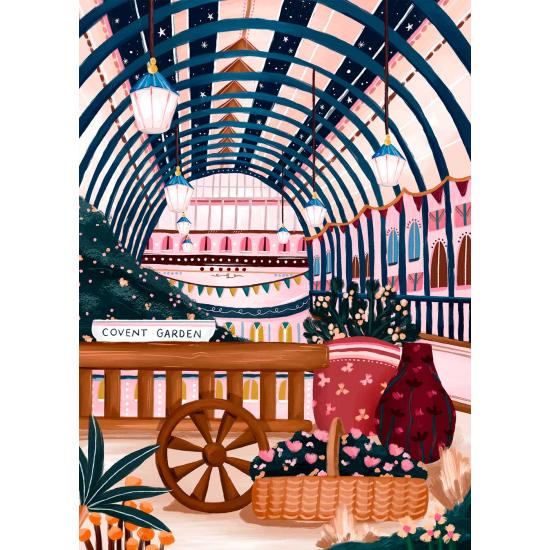 Pieces and Peace Covent Garden Puzzle 500 pièces