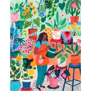Puzzle Pieces and Peace Dame des Plantes de 1000 Pcs
