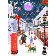 Puzzle Pieces and Peace Let It Snow, Londres 500 pièces