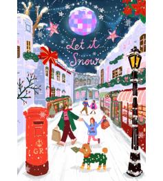 Puzzle Pieces and Peace Let It Snow, Londres 500 pièces