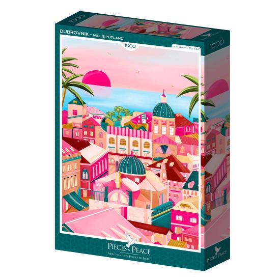 Pièces et Paix Dubrovnik Puzzle 1000 pièces