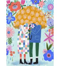 Puzzle Pieces and Peace Douche de Fleurs de 500 Pzs
