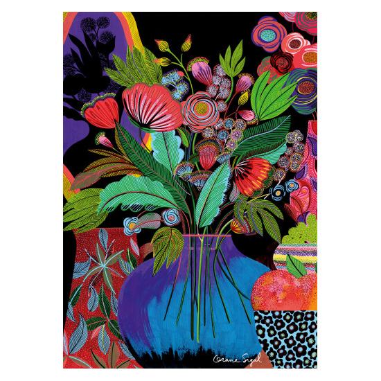 Puzzle Pieces and Peace Le Bouquet de 1000 Pièces