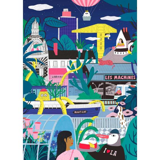 Pièces de Puzzle et Paix Extraordinaire Nantes la Nuit des 1000