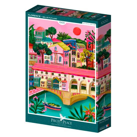 Puzzle Pieces and Peace Florence de 1000 Pcs