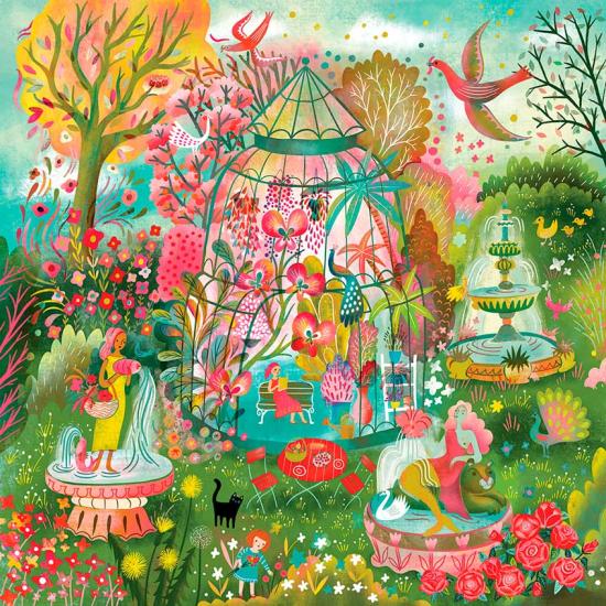 Puzzle Pieces and Peace Fontaines à effet de Serre 1000 pcs